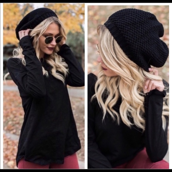 Black Beanie - Picture 4 of 11